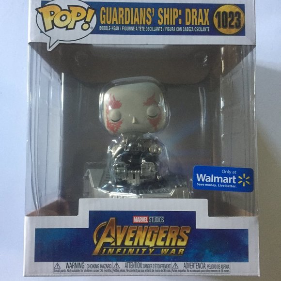 NEW Marvel Avengers Guardians Ship: Drax Medium Exclusive 6'' Funko Pop Figure - Picture 2 of 8